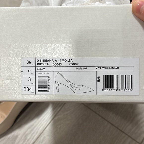 Geox beige heel size 6 - Picture 4 of 4